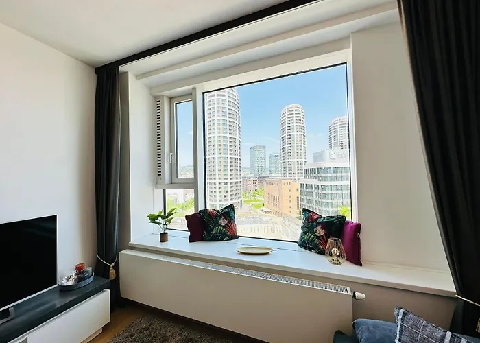 شقة Apartments09 In New Building With Free Parking Panorama - Amazing View Close To Old Town