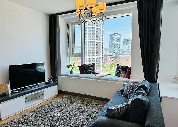 Apartments09 In New Building With Free Parking Panorama - Amazing View Close To Old Town شقة