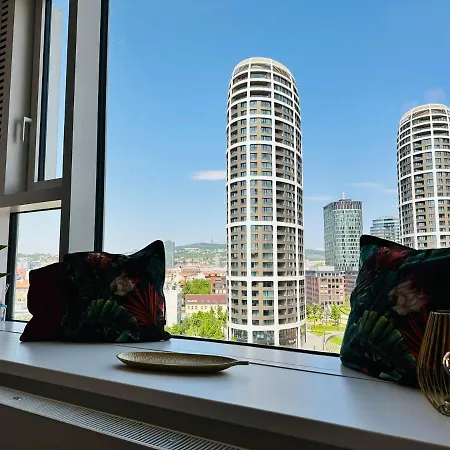 Apartments09 In New Building With Free Parking Panorama - Amazing View Close To Old Town * Pozsony